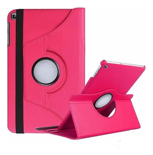 Funda Giratoria Para Samsung Tab A7 Lite T220 8.7 + Vidrio