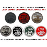 Sticker 3d Lateral Trail Rated 4x4