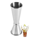 Vaso Medidor Jigger Cocteleria Bebidas Acero Inoxidable Bar