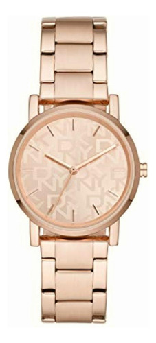 Reloj Dkny Dama, Extensible Acero , Rosa, Mujer Estándar