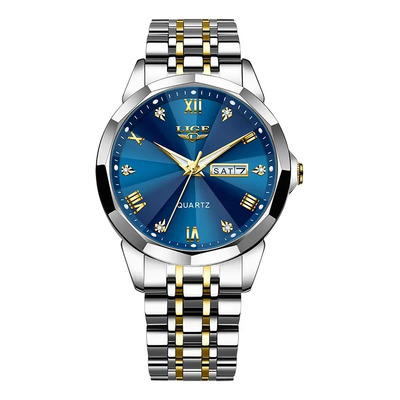 Reloj De Cuarzo Lige LG89109F De Acero Impermeable Hombre | Envío gratis