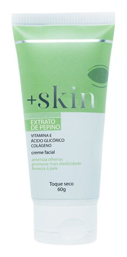 Creme Anti Rugas Masculino Hidratante Pepino Facial Rosto