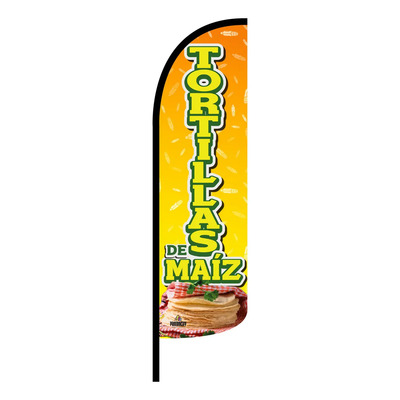 Funda para Bandera Publicitaria de Poliéster 4x1 m Marrón para Negocio | MercadoLibre