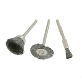 Accesorio Dremel 3 Piezas Cepillos Acero Inox Ruhlmann 