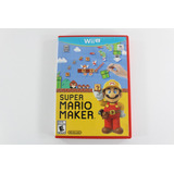 Super Mario Maker - Nintendo Wii U - Original Americano