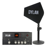Distribuidor De Antenas Dylan Da-400 Para In-ear 4 Canais + Cor Preto