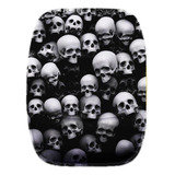 Mouse Pad Caveiras Skull Crânios Rock Ergonômico Com Apoio