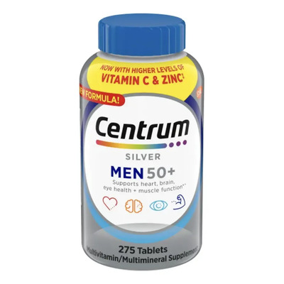 Centrum Silver Para Hombre 50+ 275 Cápsulas Sin Sabor | Envío gratis