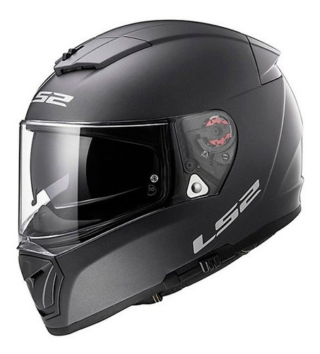 Casco Cerrado Ls2 Breaker Solid Titanium Mate 