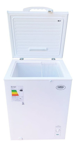 Congelador Dual 145 Lts Tapa Dura Maigas Color Blanco