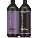 Combo Shampoo Y Acond Color Obsessed Matrix Total Results 1l