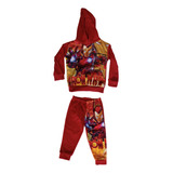 Conjunto De Moletom Homem De Ferro Infantil Moletom Menino