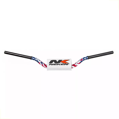 Manubrio Neken Motocross Fat Bar Usa Flag Made In France