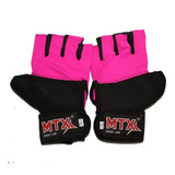 Guantes Para Pesas Gym Crossfit Mujer Con Muñequera Un Par