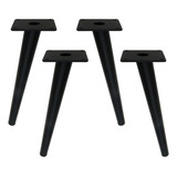 Geesatis 4 Pcs Tv Stand Legs Height 25 Cm / 10 Inch Round T.