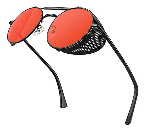Gafas De Sol Steampunk Redondas Retro Gafas De Protección
