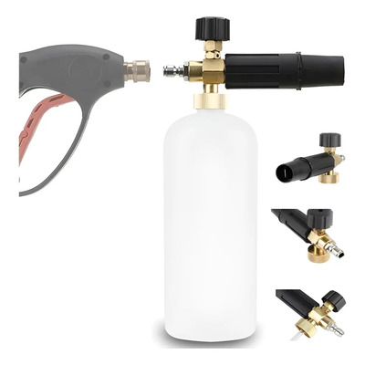 Cañón De Espuma Lanza Espuma De Nieve Conector Rápido 1\u002F4 | MercadoLibre