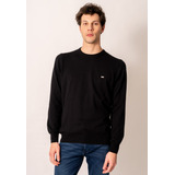 Sweater Hombre Negro Pato Pampa Base Fulfa Vivo Ducan 