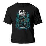 Remera Korn Rock Diseño Exclusivo 100% Algodón