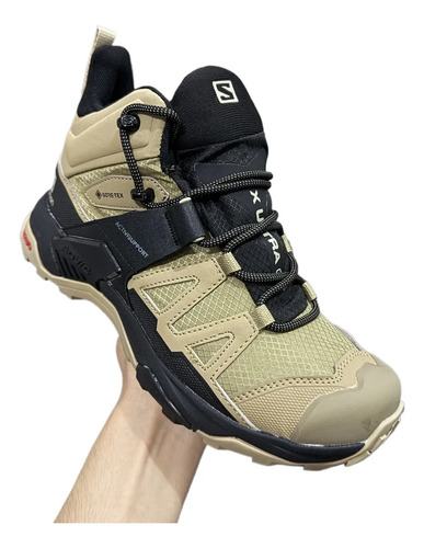 Tenis Hombre Salomon X Ultra 4 Mid Gtx Zapatilla Casual Urbana Cómoda Y Antideslizante