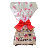 Presente Dia Das Mães Chocolate Milka + Brinco Cesta Luxo 