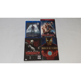 Dvd Blu Lote Capitão Invernal Homem De Ferro 3 Punisher War