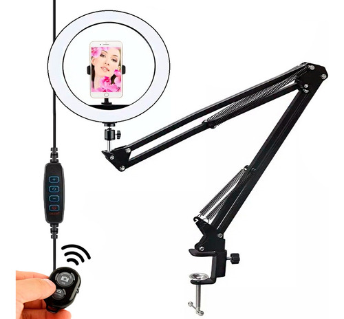 Hing Light Led Profissional Ringlight Completo Portatil