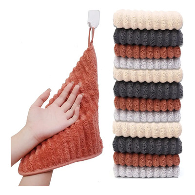4 Unidades Toallas De Mano, Kitchen Y Baño Multicolor Lisa | Envío gratis
