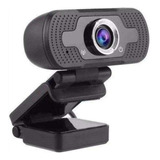 Webcam 1080p Fhd Usb Com Microfone Integrado Pronta Entrega