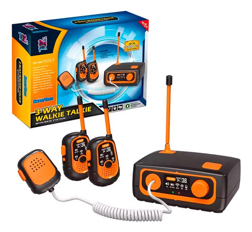 Dos Radio Transmisor Walkie Talkie Para Niños Juguetes 3km