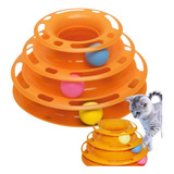Brinquedo Para Gato Interativo Torre Bolinhas Divertido