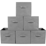 Caja Plegable, Cubo Organizador De Tela, Set 6