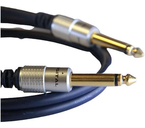 Cable Audio Plug 6,3mm Mono 3mts. Puresonic. Todovision