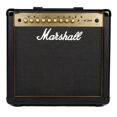Marshall M-mg50gfx-u 50 Watt 1x12 Con 4 Canales Programables Negro | Meses sin interés