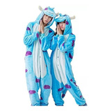 Pijama Sullivan Adulto Kigurumi Mameluco Disfraz Cosplay