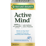 Natures Bounty Active Mind, 60 Coated Caplets
