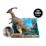 Dinosaurio Parasaurolophus - Dino World - Con Sonido Kreker 
