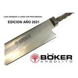 Hoja Boker Arbolito Forjada Solingen Alemania 15cm Carbono 