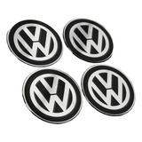 Adesivos Emblema Roda Resinado Volkswagen 70mm Cl19 Fk
