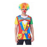 Disfraz De Hombre Para Halloween Payaso Cosplay Fiesta 3pzas