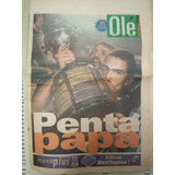 Diario Olé Boca Pentacampeon Libertadores 2003 