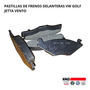 Pastillas De Frenos Delanteros Para Vw Jetta Vento Golf  Volkswagen Golf