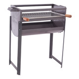 Churrasqueira Aço Inox 430 Grande Portátil Leve 50x35 Ghm