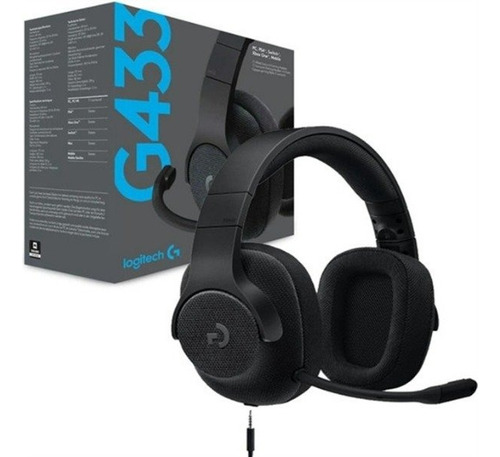 Auricular Logitech G433 Headset 7.1 Blue Voice Ps4 Xbox Nint