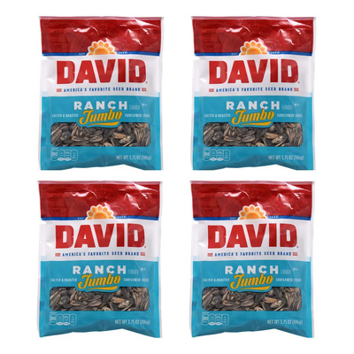 4 Pack David Semilla Girasol Ranch 106g | MercadoLibre