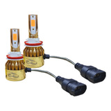 X2 Ampolleta Turbo Led Rosa H7/881-889/h3/9006/9005/h8-9-11