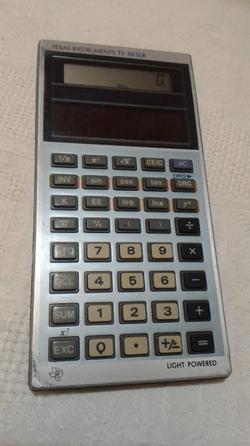 Calculadora Científica Texas Instruments Ti-30slr Vintage