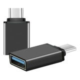 Adaptador Celular Otg Usb Hembra A Usb-c Macho Tablet