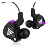 Fone De Ouvido Qkz Ak6 Preto Dj In Ear C/case Pronta Entrega