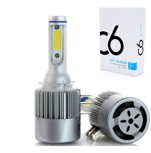 Kit Lâmpadas Farol Drl H15 Super Led Cob 7600lm 6000k Origin